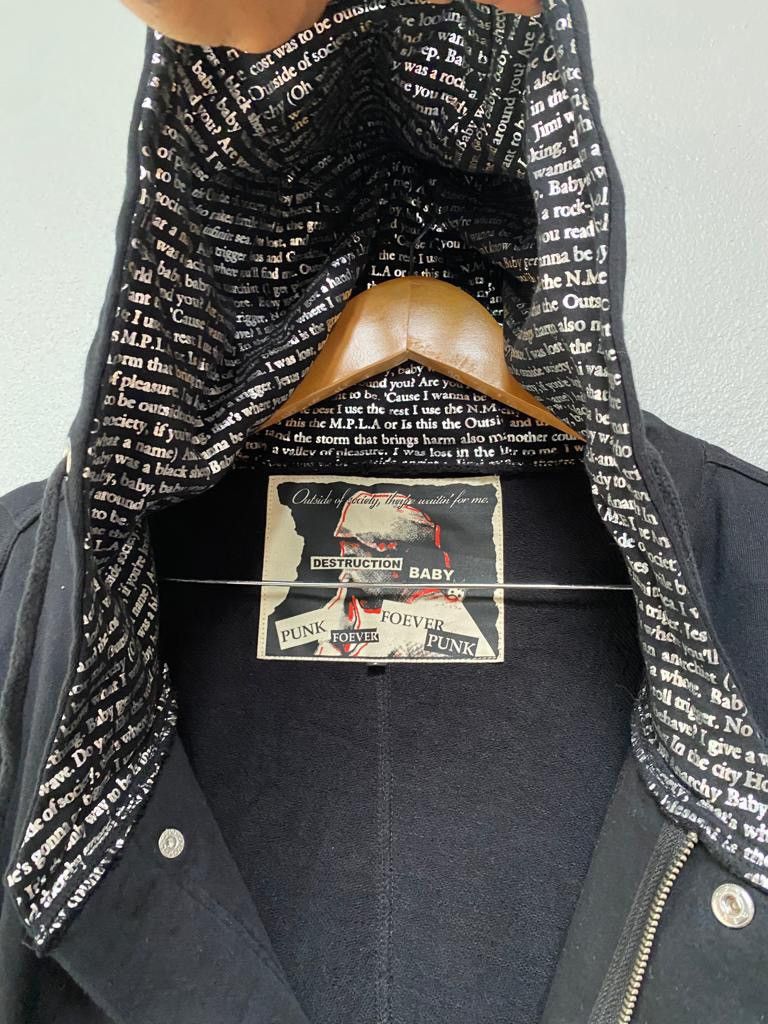 PPFM BY ISSEY MIYAKE PARKA PUNK STYLE