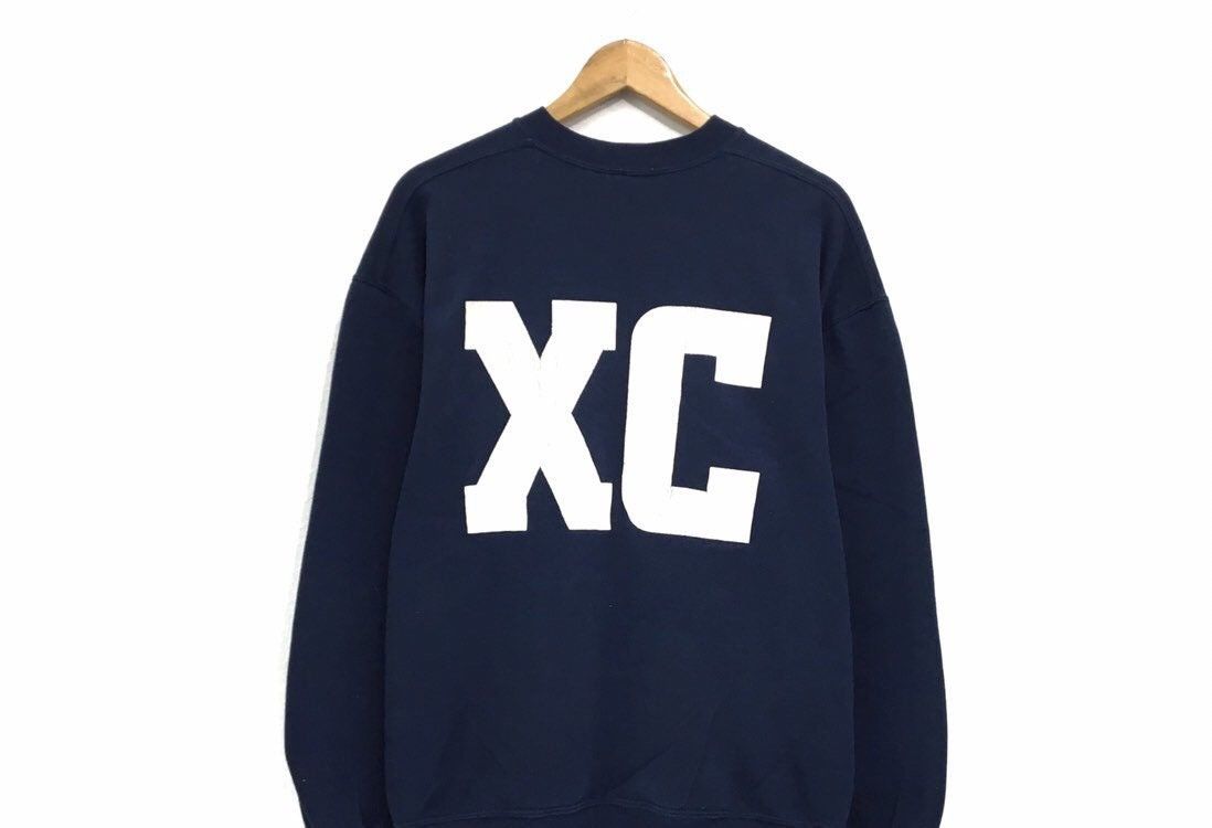 Russell Athletic × Vintage Vintage 90s Russell Athletic Cross Country Sweatshirt Size US XL / EU 56 / 4 - 5 Thumbnail