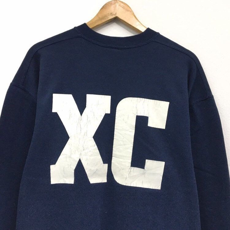 Russell Athletic × Vintage Vintage 90s Russell Athletic Cross Country Sweatshirt Size US XL / EU 56 / 4 - 7 Thumbnail
