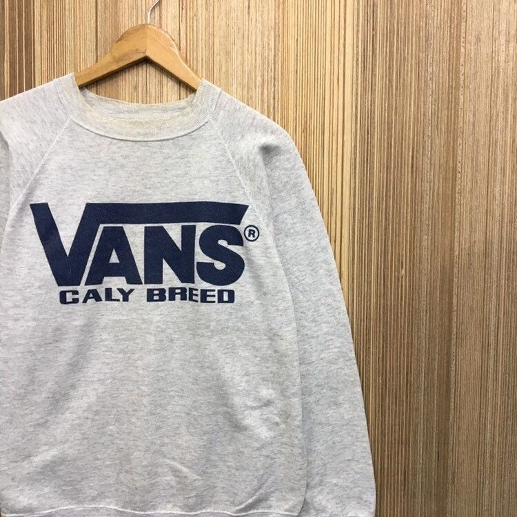 Hanes × Vans Vintage Rare!! VANS x Caly Breed Skaters Sweatshirt Size US M / EU 48-50 / 2 - 3 Thumbnail