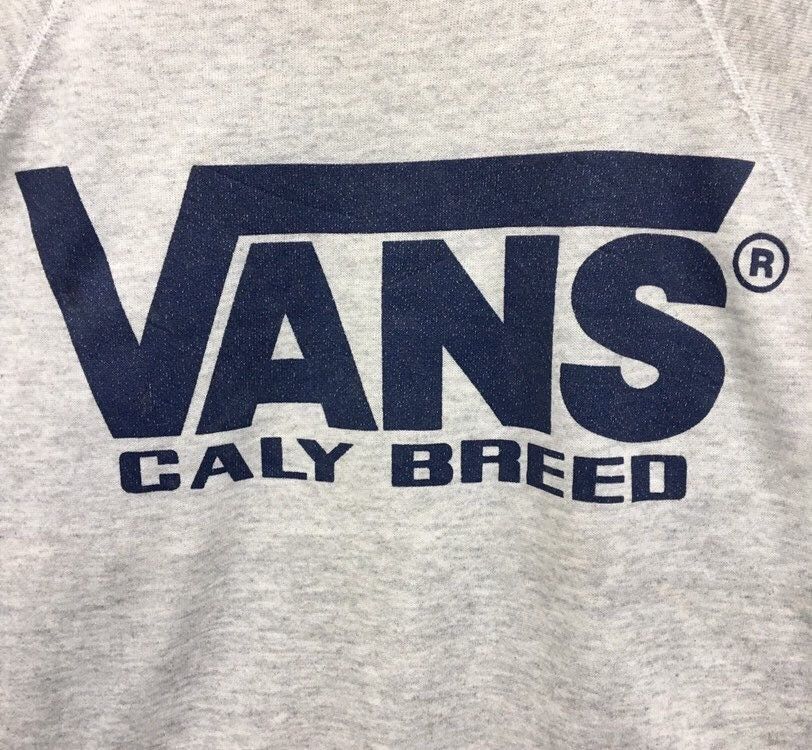 Hanes × Vans Vintage Rare!! VANS x Caly Breed Skaters Sweatshirt Size US M / EU 48-50 / 2 - 6 Thumbnail