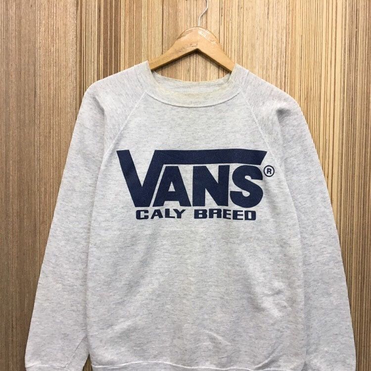 Hanes × Vans Vintage Rare!! VANS x Caly Breed Skaters Sweatshirt Size US M / EU 48-50 / 2 - 4 Thumbnail