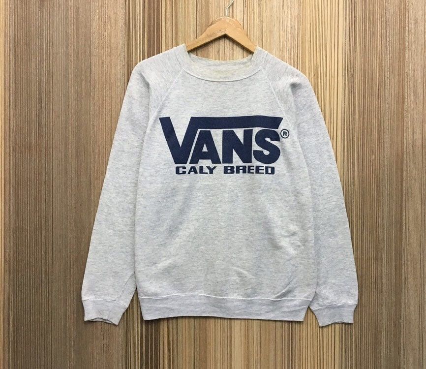 Vintage Rare!! VANS x Caly Breed Skaters Sweatshirt
