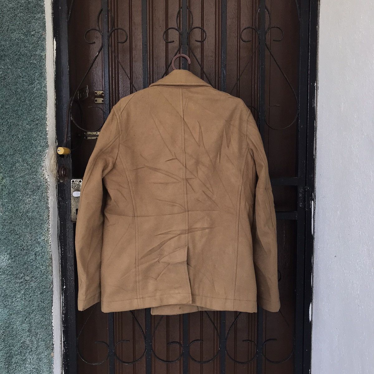 Beams Plus Wool Double Breast Coat Made By Beams Japanese Fabric Size US L / EU 52-54 / 3 - 2 Thumbnail