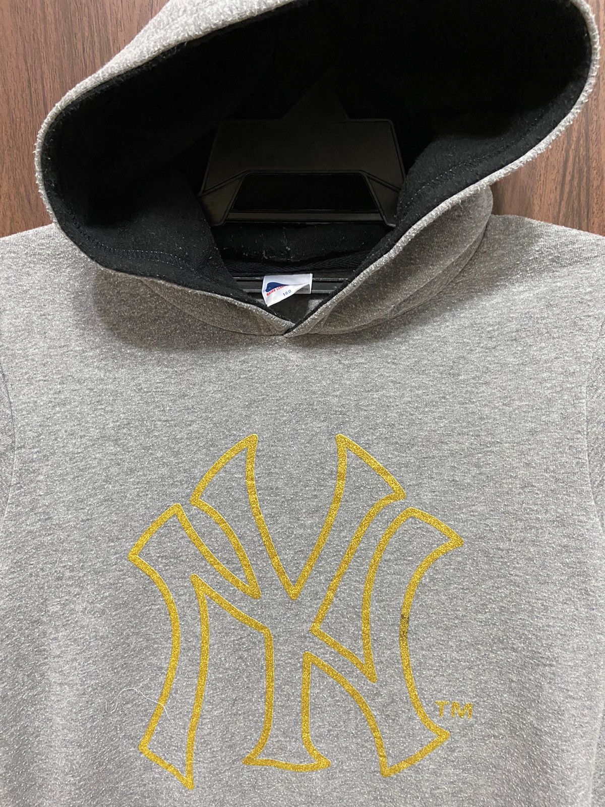 MLB Vintage NY MLB hoodie big logo size 160 fit S Size US S / EU 44-46 / 1 - 3 Thumbnail