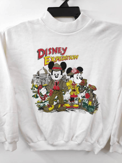 Mickey Mouse Vintage Mickey Mouse Disney Expedition Cowboy Sweatshirt Size US L / EU 52-54 / 3 - 2 Thumbnail
