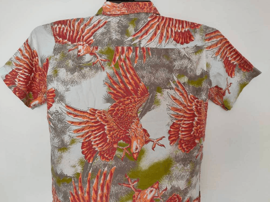 Sun Surf Vintage Hawaiian Eagle Overprint fullprint Shirt Sunsurf Size US L / EU 52-54 / 3 - 4 Thumbnail
