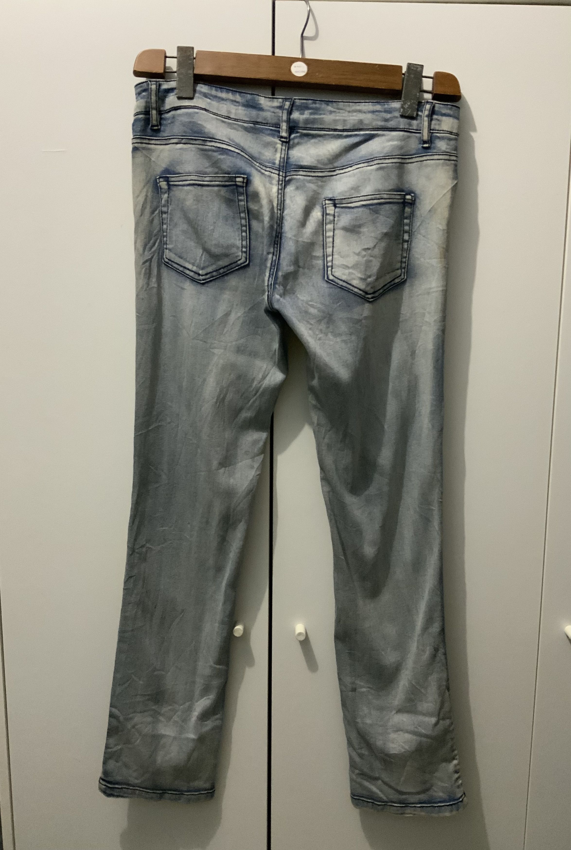 If Six Was Nine Smiley Rusty Streetwear Denim Jeans Size US 32 / EU 48 - 2 Thumbnail