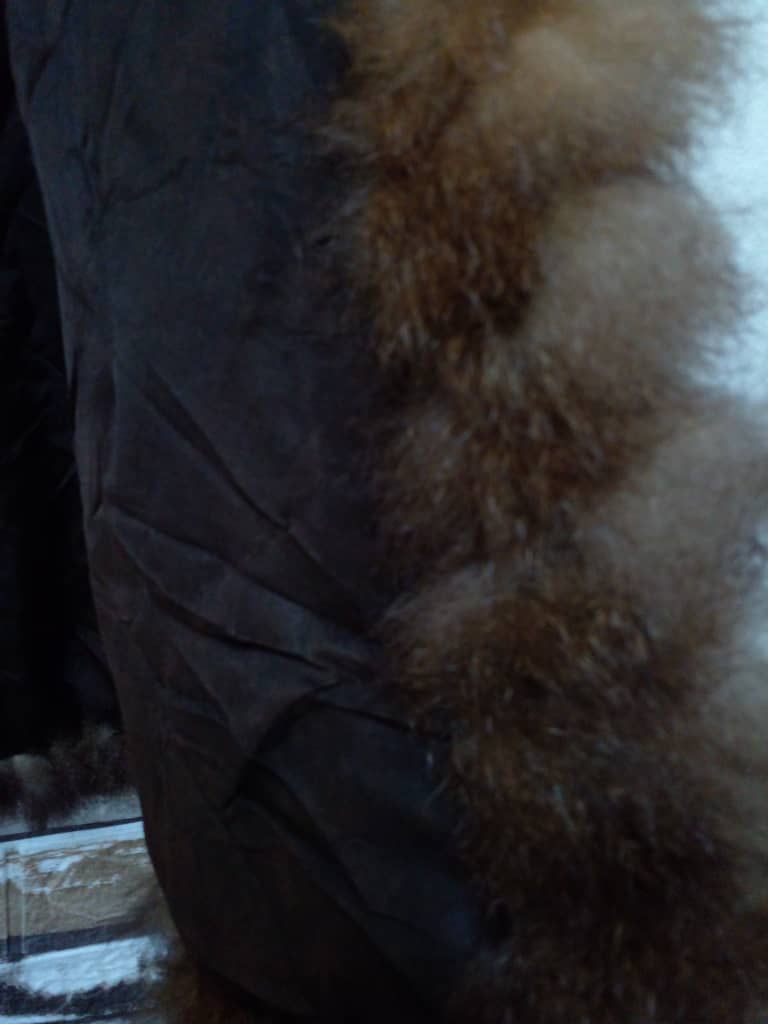 Leather JACKET FUR (CJ 18) Size S / US 4 / IT 40 - 6 Thumbnail