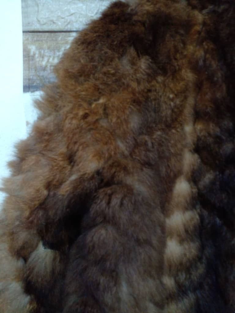 Leather JACKET FUR (CJ 18) Size S / US 4 / IT 40 - 7 Thumbnail