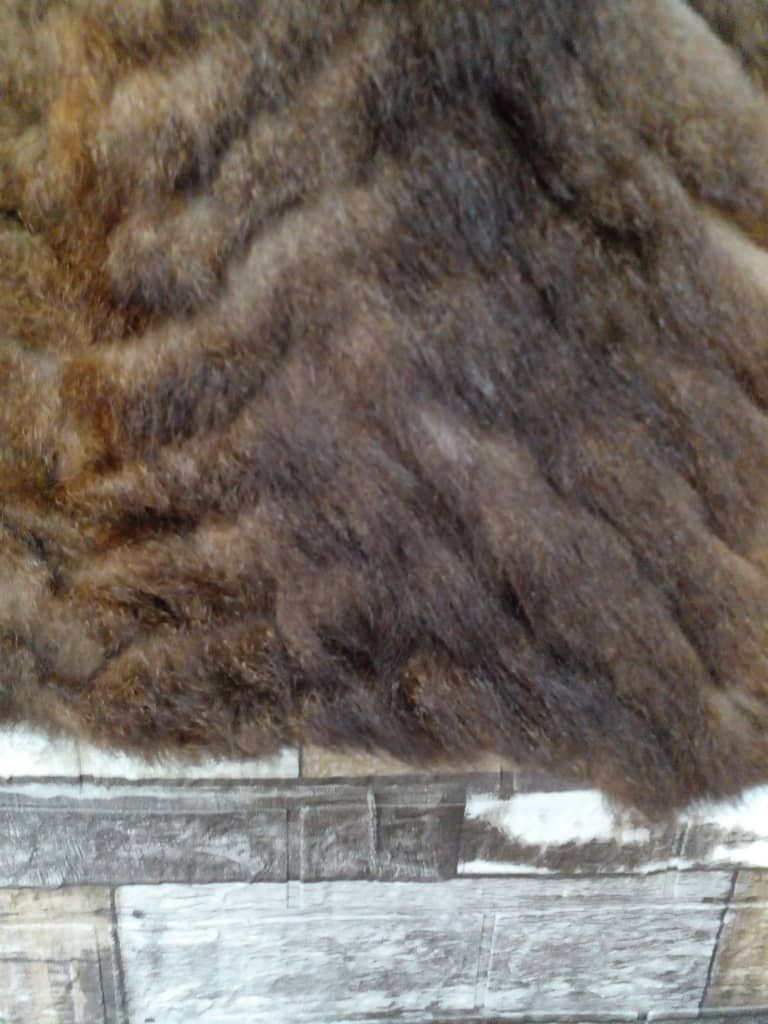 Leather JACKET FUR (CJ 18) Size S / US 4 / IT 40 - 3 Thumbnail