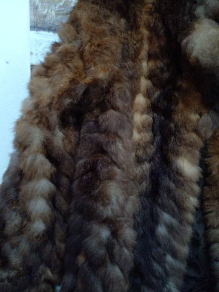 Leather JACKET FUR (CJ 18) Size S / US 4 / IT 40 - 16 Thumbnail