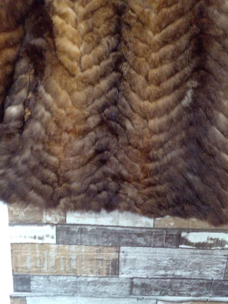 Leather JACKET FUR (CJ 18) Size S / US 4 / IT 40 - 11 Thumbnail