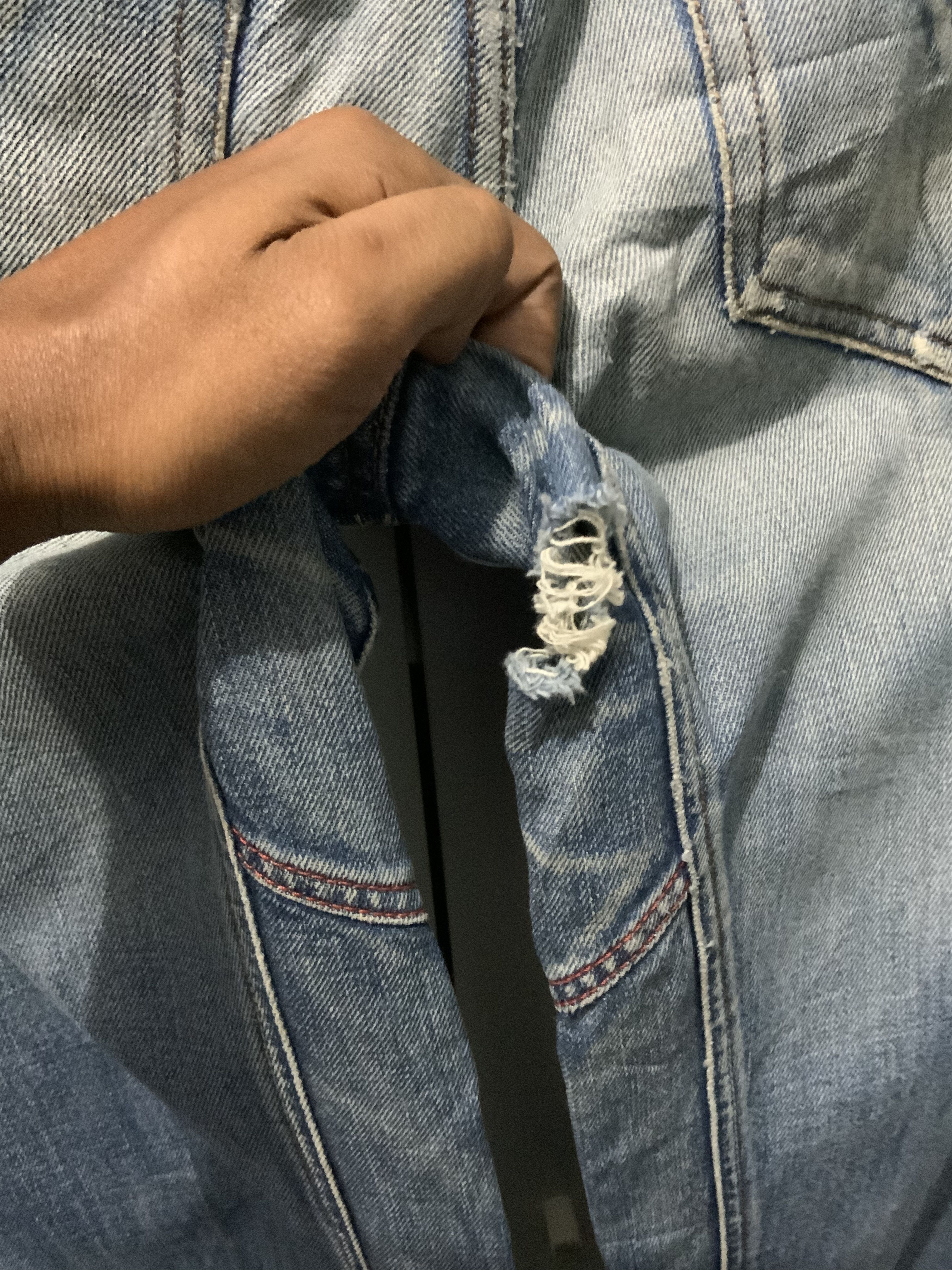 Diesel Vintage Diesel Industry Larkee Button Fly Denim Non Selvedge Size US 32 / EU 48 - 12 Thumbnail