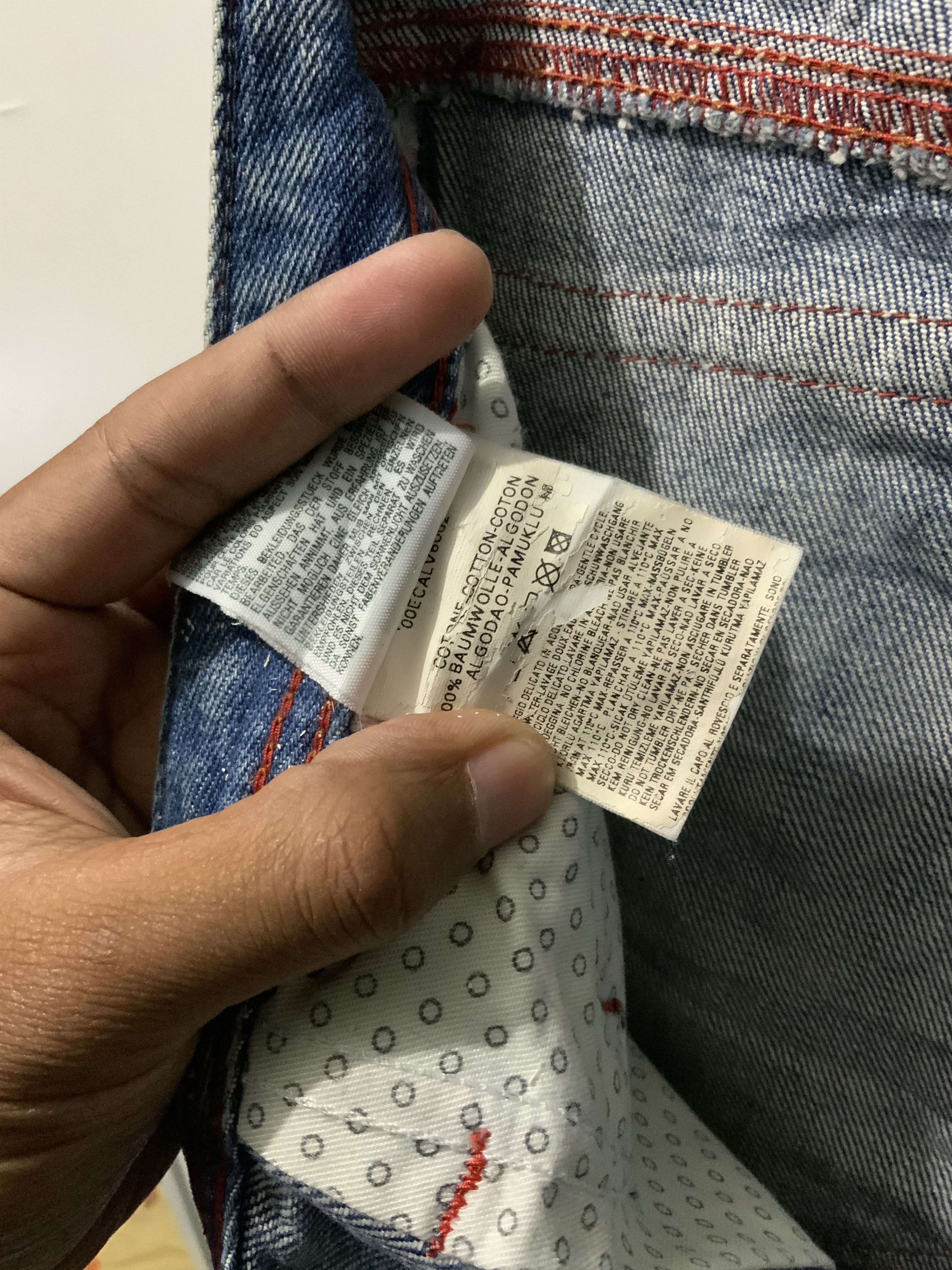 Diesel Vintage Diesel Industry Larkee Button Fly Denim Non Selvedge Size US 32 / EU 48 - 18 Thumbnail