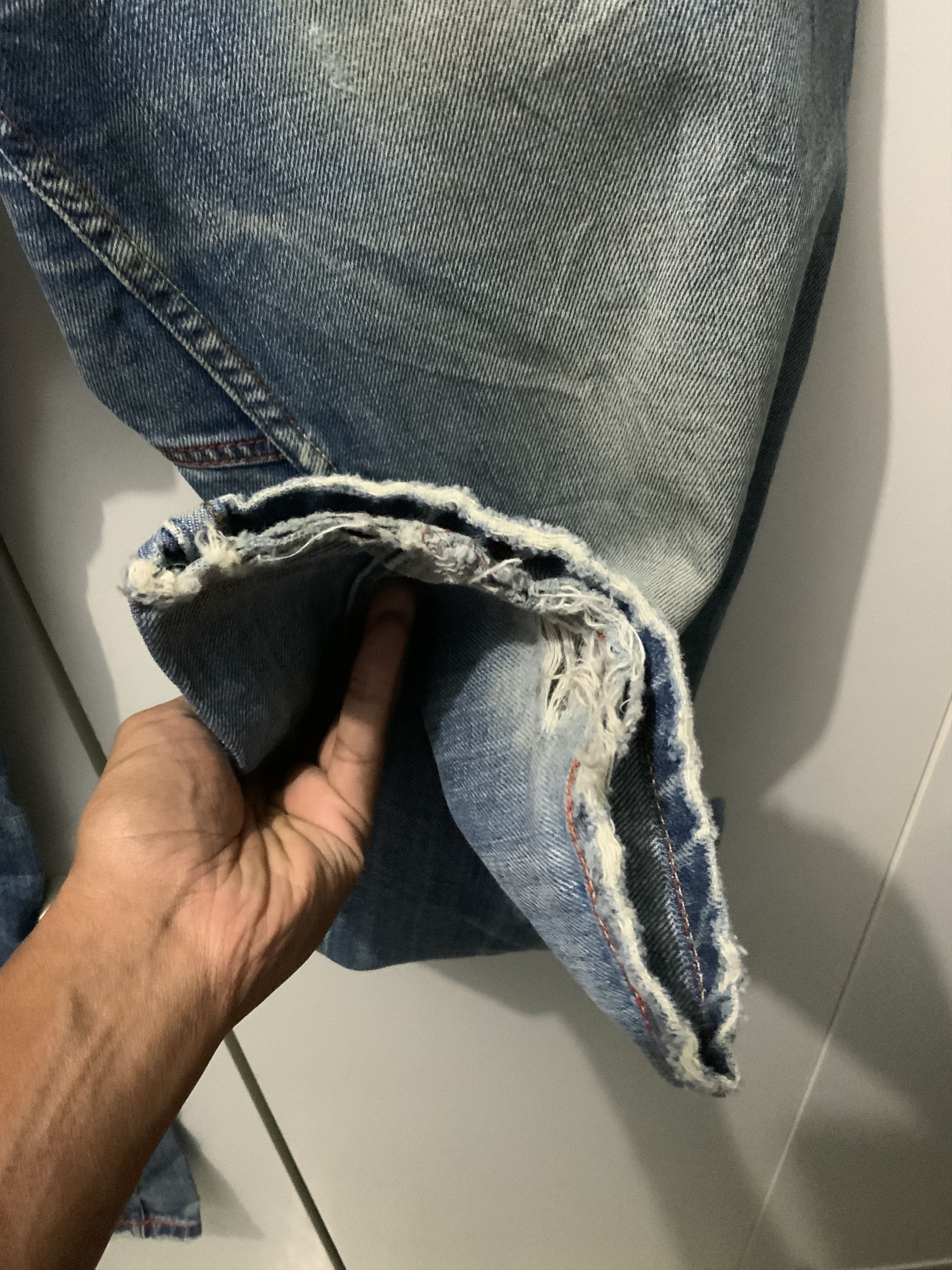 Diesel Vintage Diesel Industry Larkee Button Fly Denim Non Selvedge Size US 32 / EU 48 - 8 Thumbnail