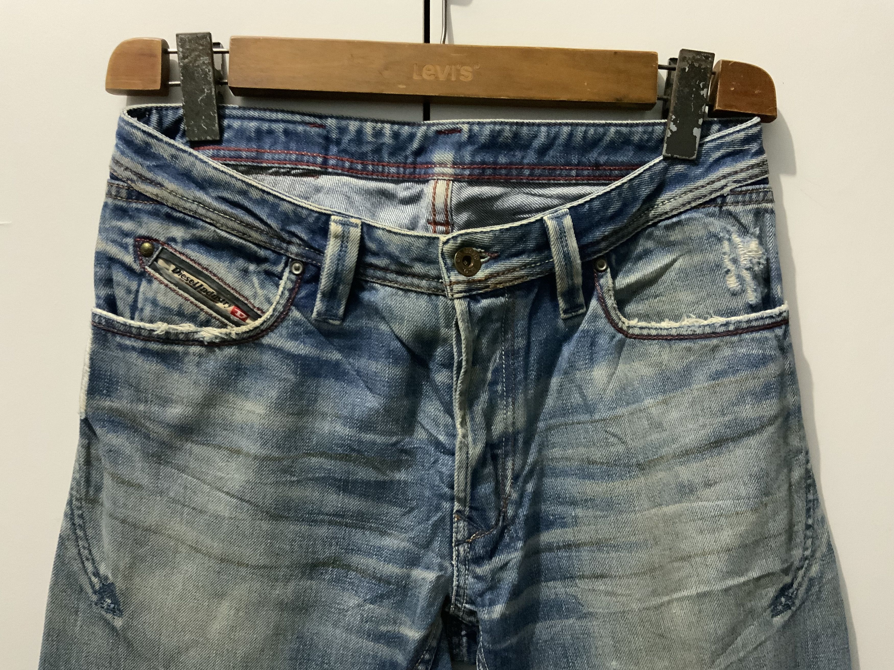 Diesel Vintage Diesel Industry Larkee Button Fly Denim Non Selvedge Size US 32 / EU 48 - 3 Thumbnail