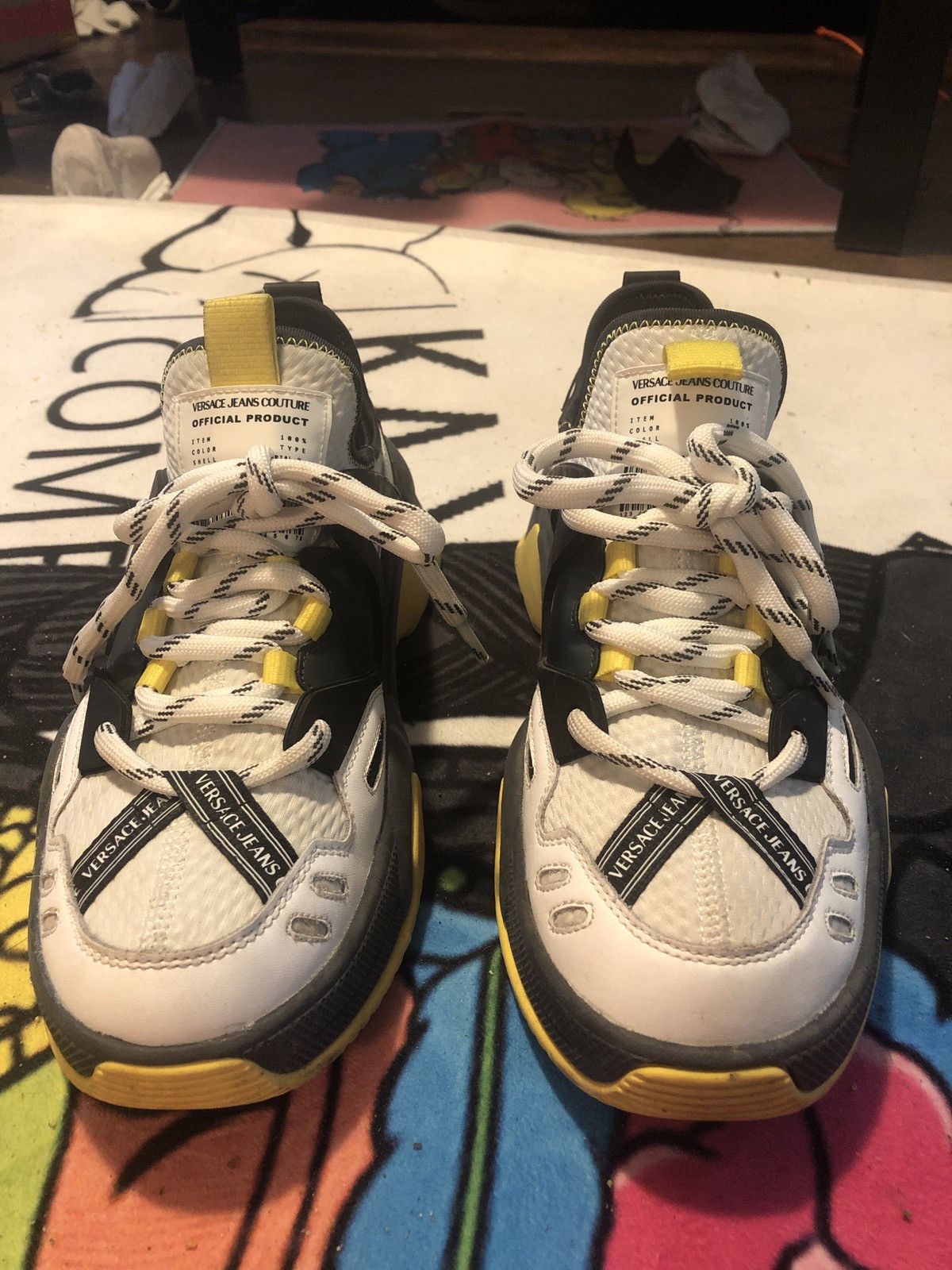 Versace Versace jeans coutre stargaze sneakers Size US 9 / EU 42 - 1 Thumbnail