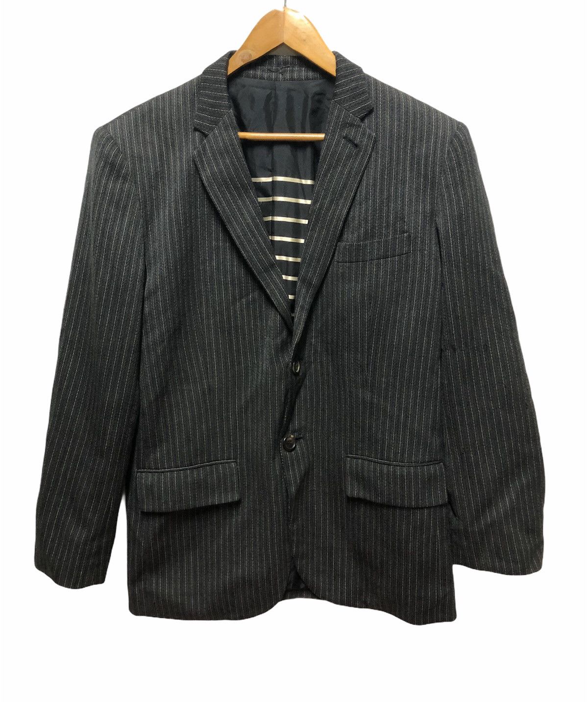 Designer × Jean Paul Gaultier Jean Paul Gaultier Homme Blazer Jacket Size US L / EU 52-54 / 3 - 1 Thumbnail