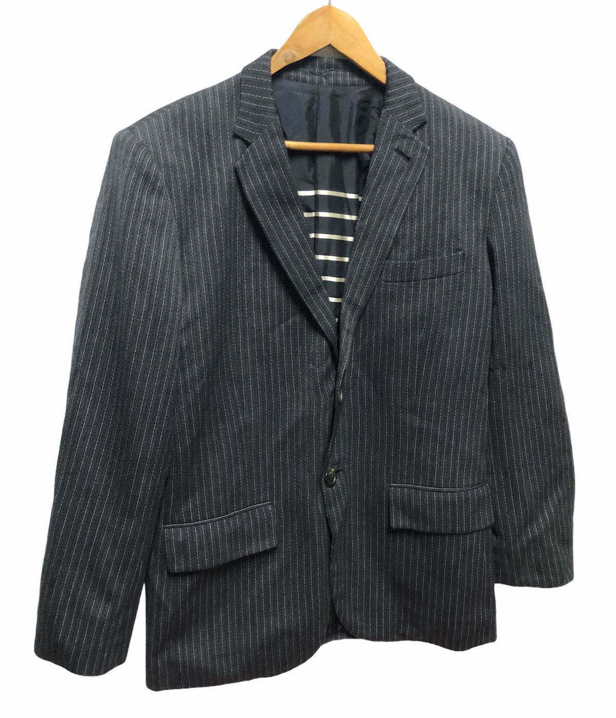 Designer × Jean Paul Gaultier Jean Paul Gaultier Homme Blazer Jacket Size US L / EU 52-54 / 3 - 3 Thumbnail