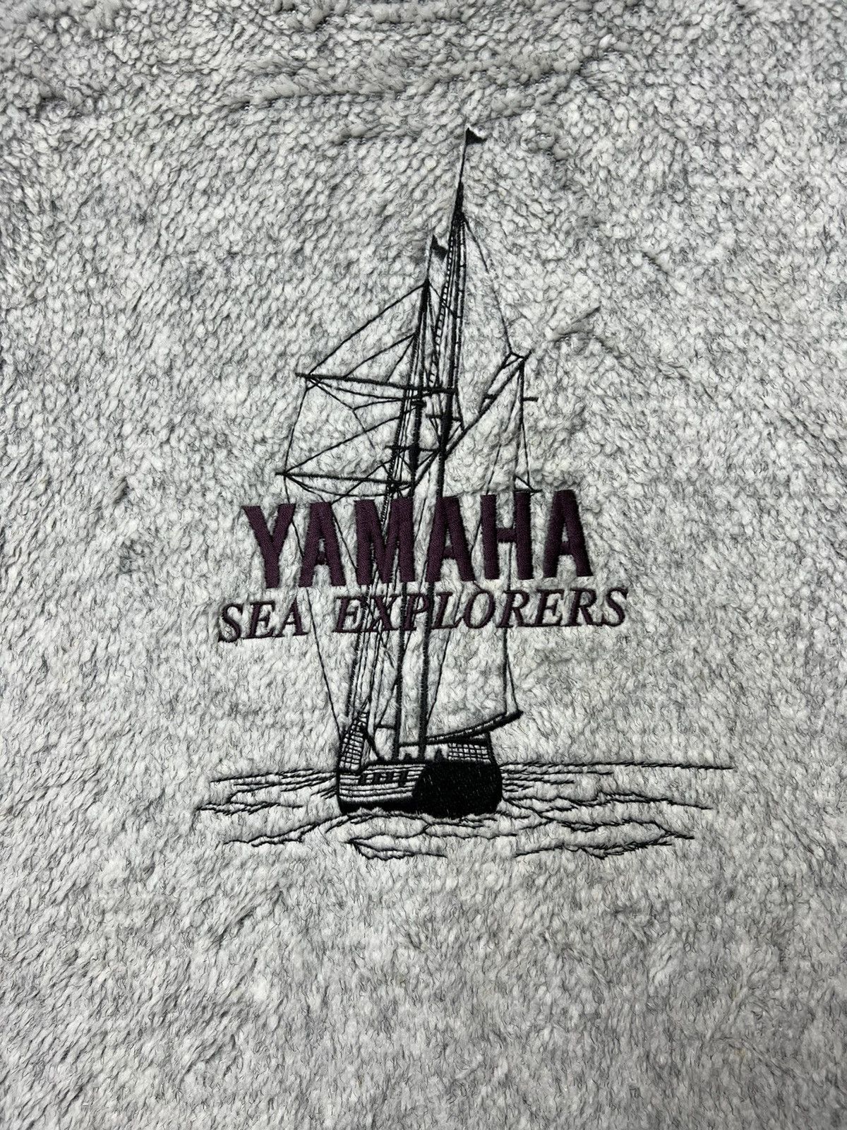 Japanese Brand × Vintage × Yamaha Yamaha Fleece Sweatshirt Size US L / EU 52-54 / 3 - 6 Thumbnail