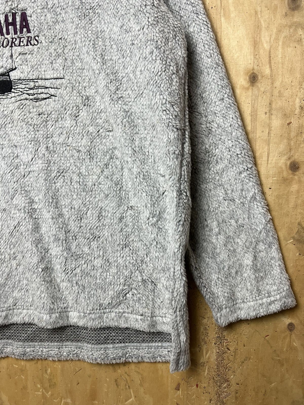 Japanese Brand × Vintage × Yamaha Yamaha Fleece Sweatshirt Size US L / EU 52-54 / 3 - 7 Thumbnail