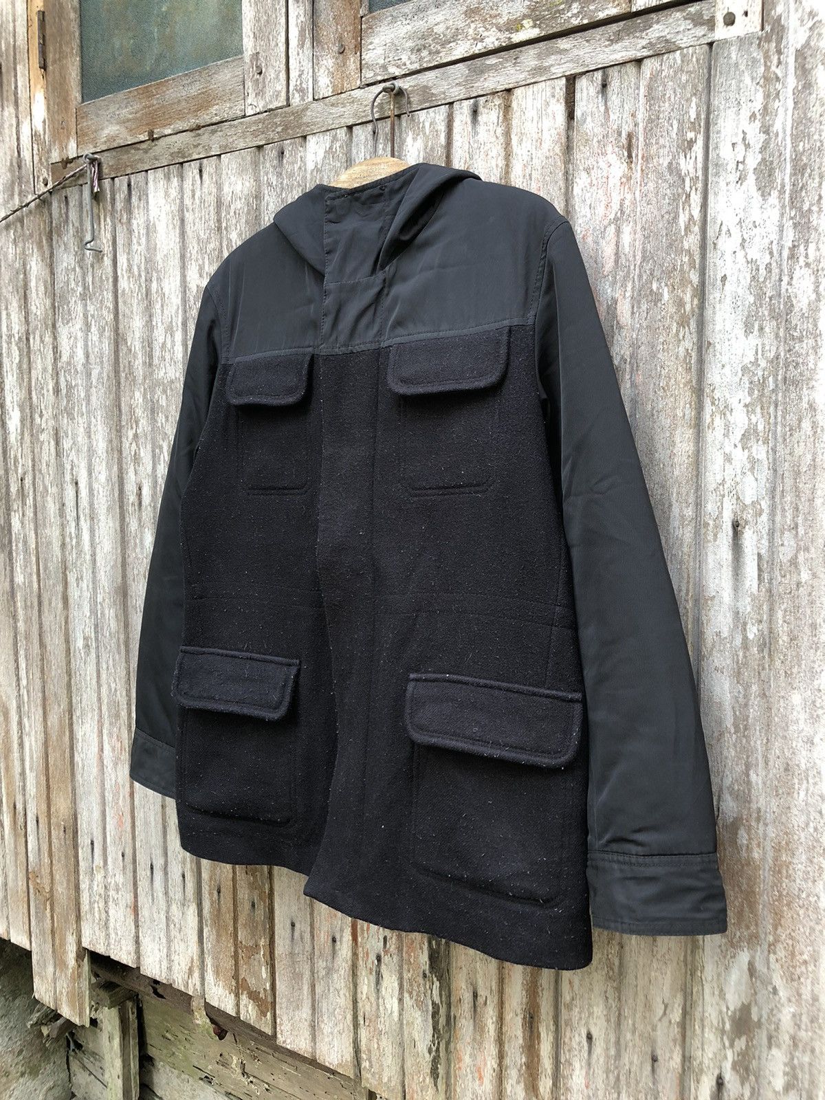 Jil Sander Jil sander hybrid X uniqlo wool jacket Size US M / EU 48-50 / 2 - 2 Thumbnail