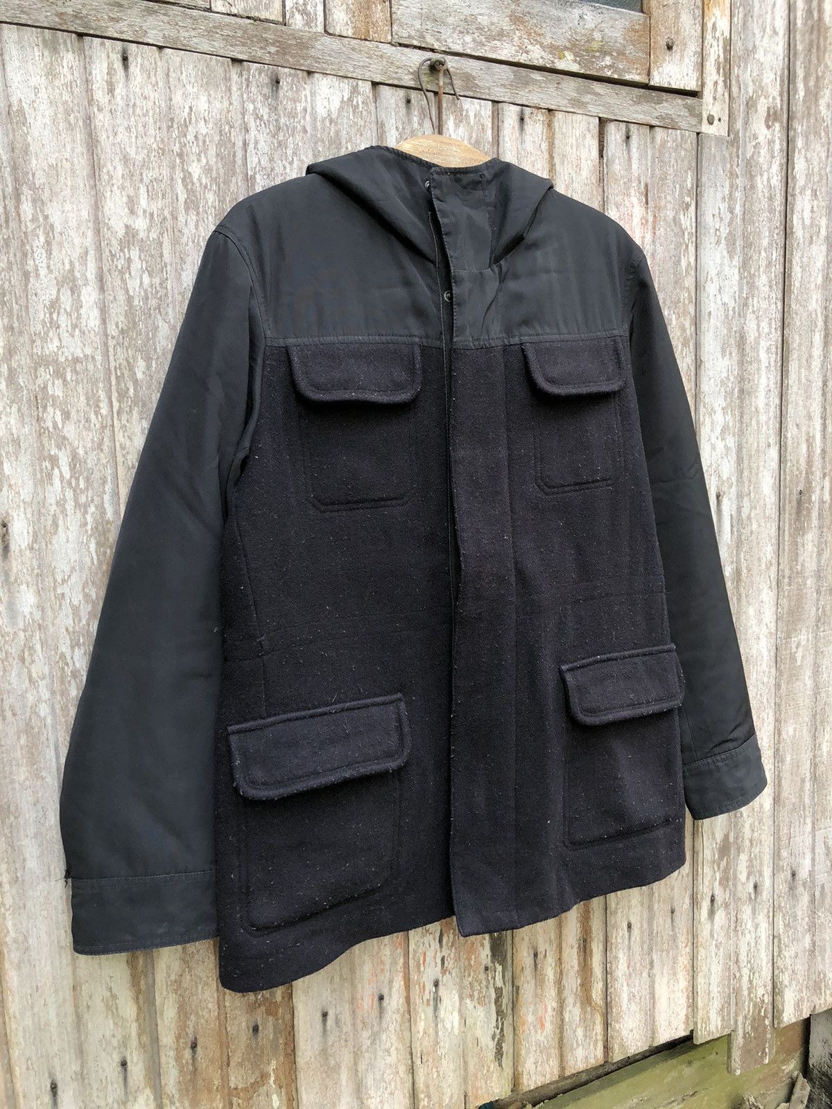Jil Sander Jil sander hybrid X uniqlo wool jacket Size US M / EU 48-50 / 2 - 3 Thumbnail