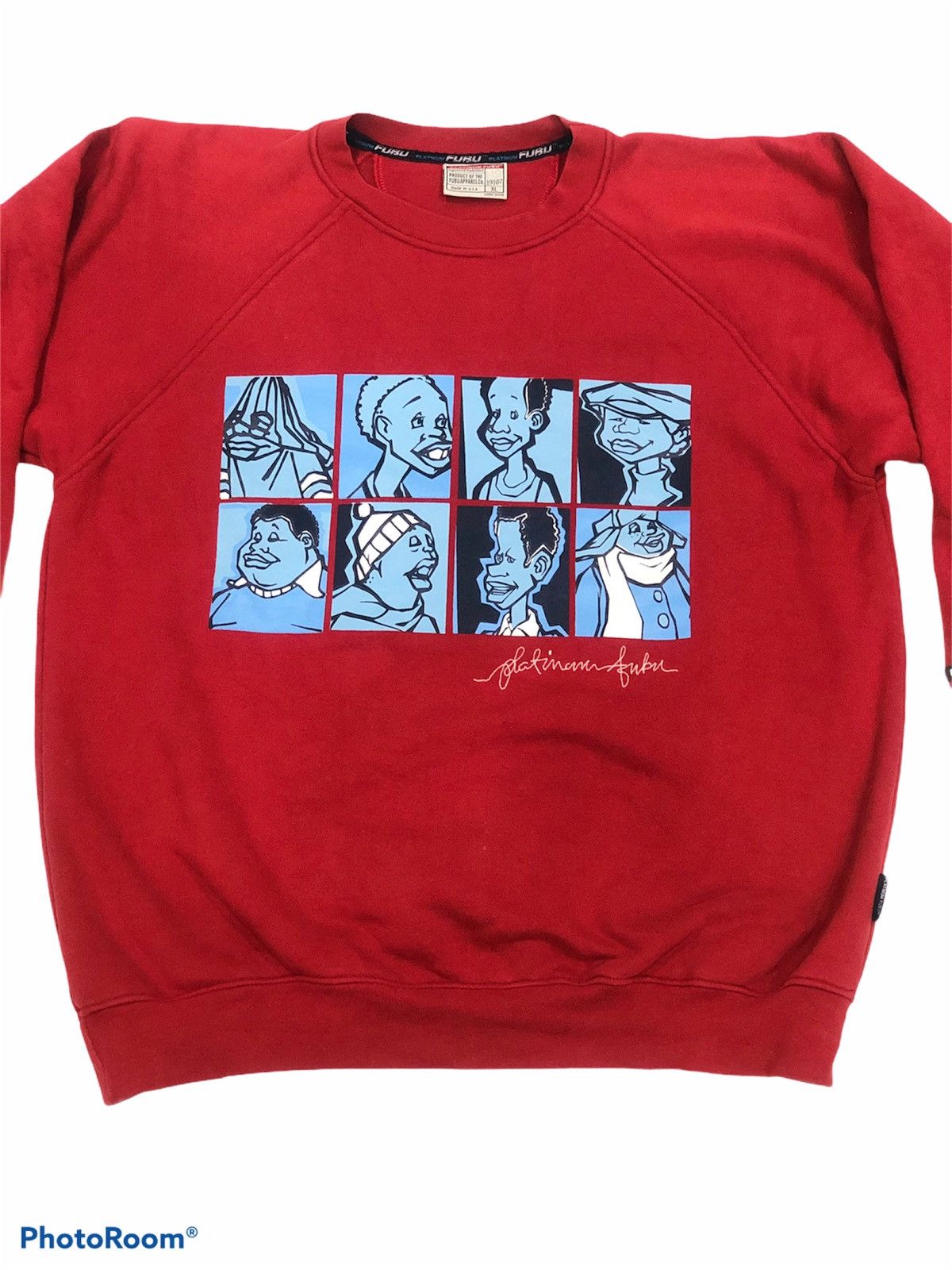 Fubu Rare Vtg Fat Albert and The Cosby Kids by FUBU Sweatshirt Size US XL / EU 56 / 4 - 4 Thumbnail