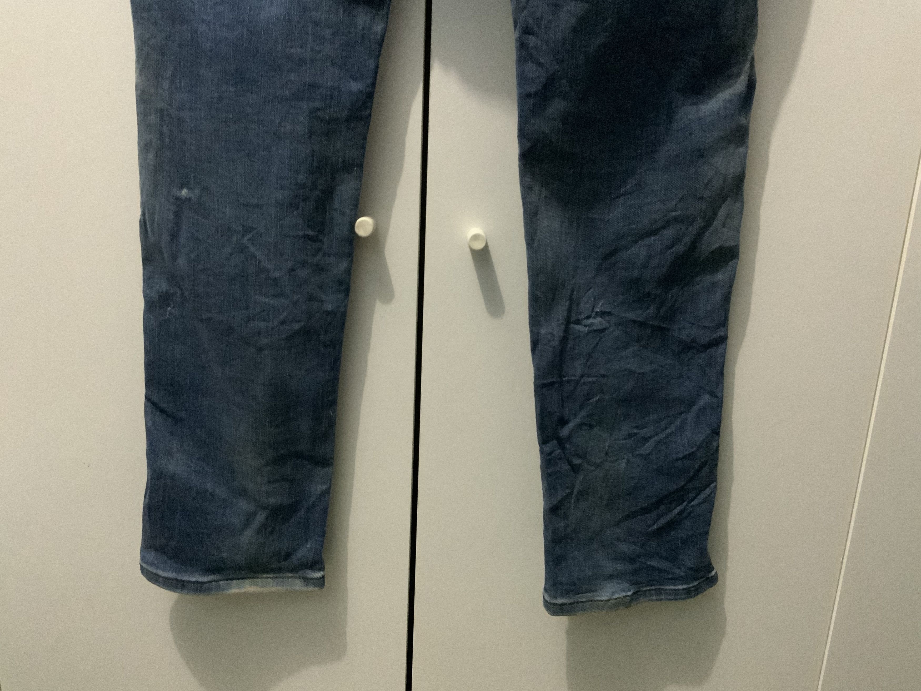 Edwin Edwin EDW Bush Pant Cargo Distressed Denim Jeans Size US 33 - 10 Thumbnail