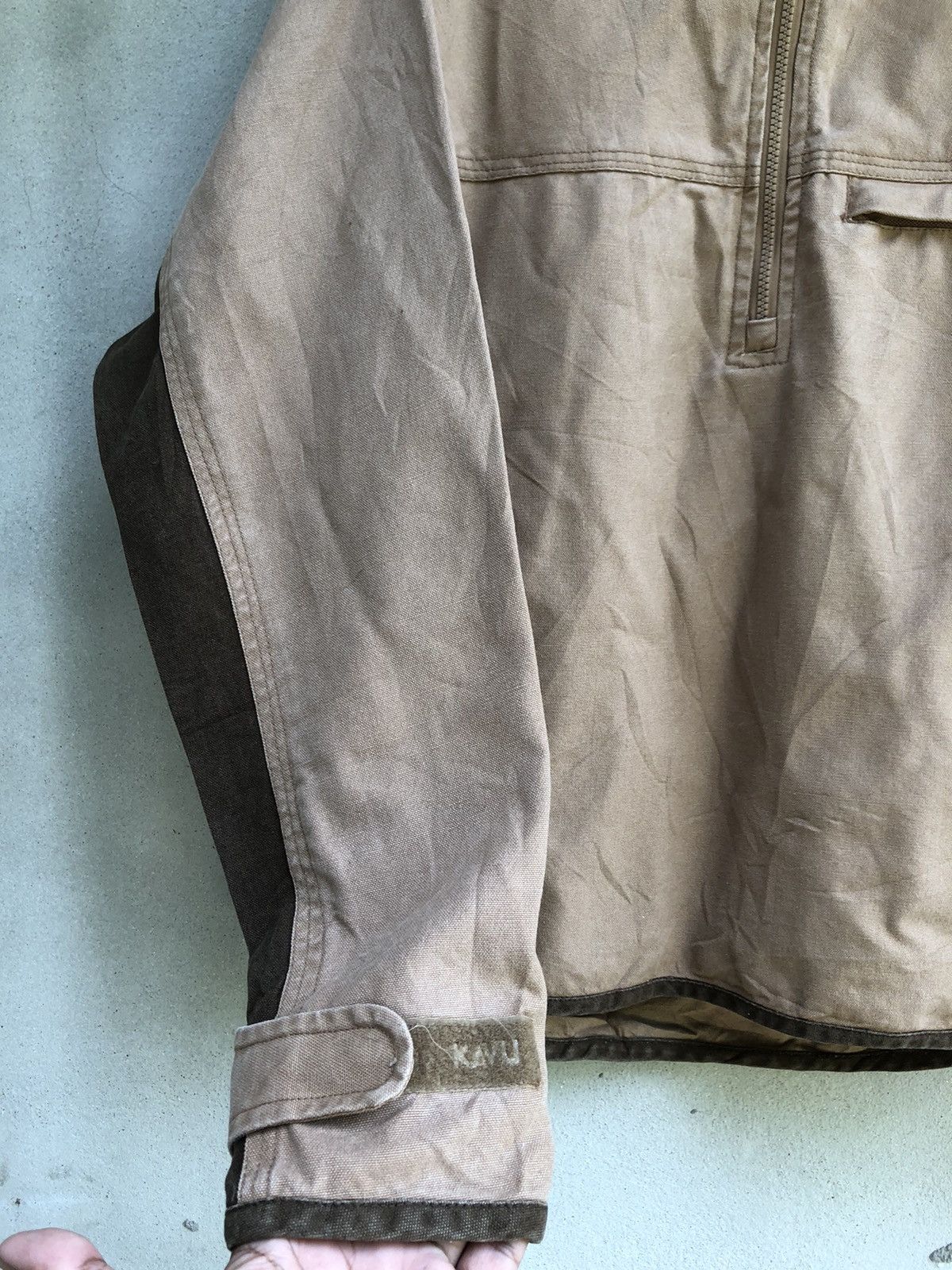 KAVU × Vintage Steals ‼️ kavu pullover canvas jacket Size US S / EU 44-46 / 1 - 4 Thumbnail