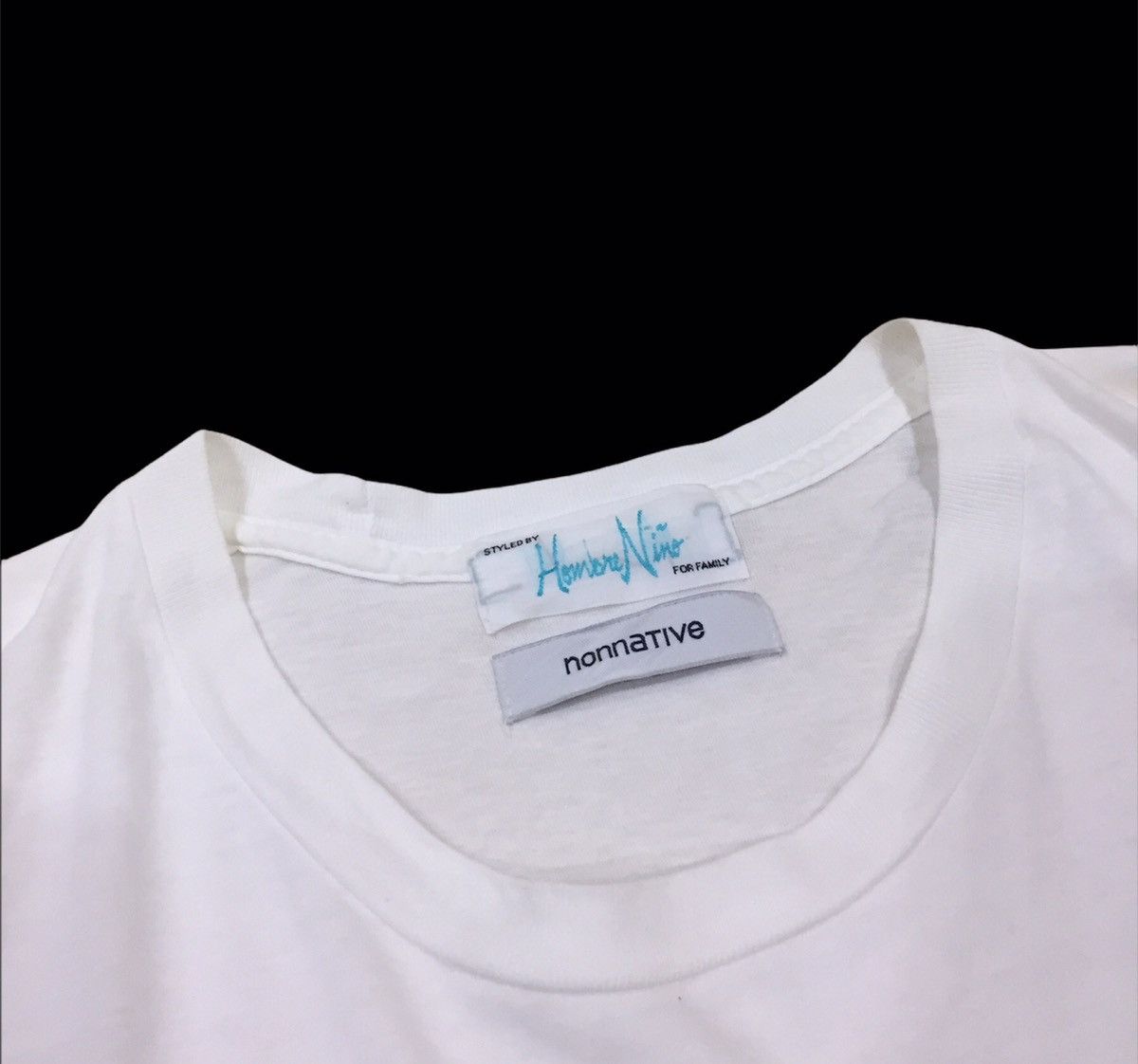 Designer × Japanese Brand × Nonnative Designer Hombre Nine Nonnative Spell Out Tee shirt Size US M / EU 48-50 / 2 - 4 Thumbnail
