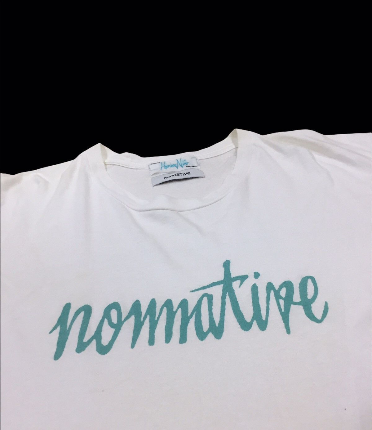 Designer × Japanese Brand × Nonnative Designer Hombre Nine Nonnative Spell Out Tee shirt Size US M / EU 48-50 / 2 - 3 Thumbnail