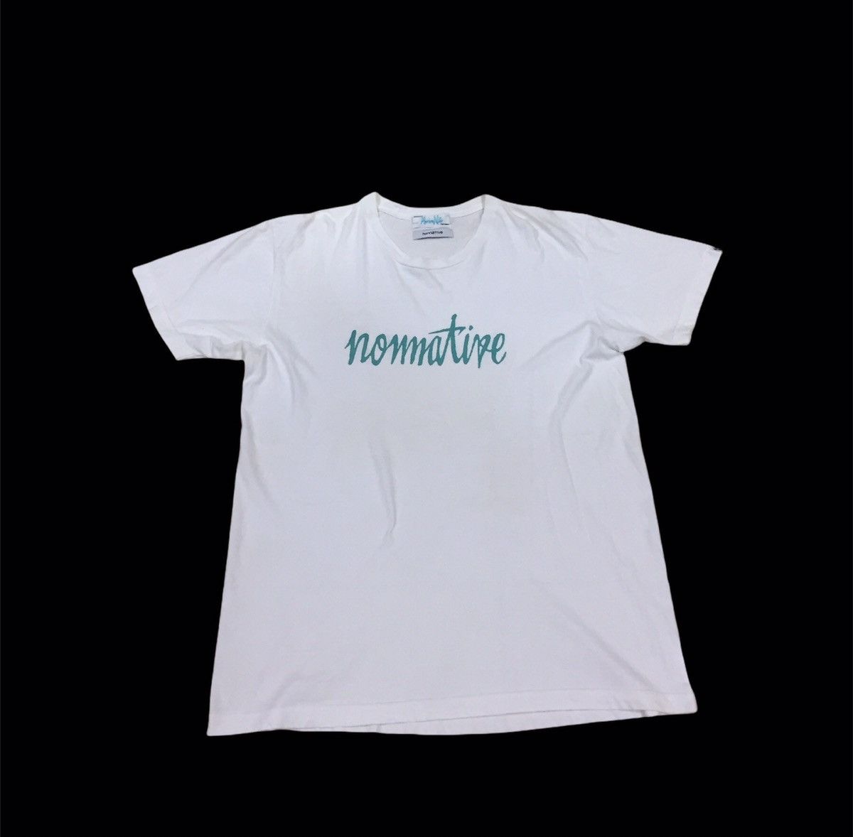 Designer × Japanese Brand × Nonnative Designer Hombre Nine Nonnative Spell Out Tee shirt Size US M / EU 48-50 / 2 - 1 Thumbnail