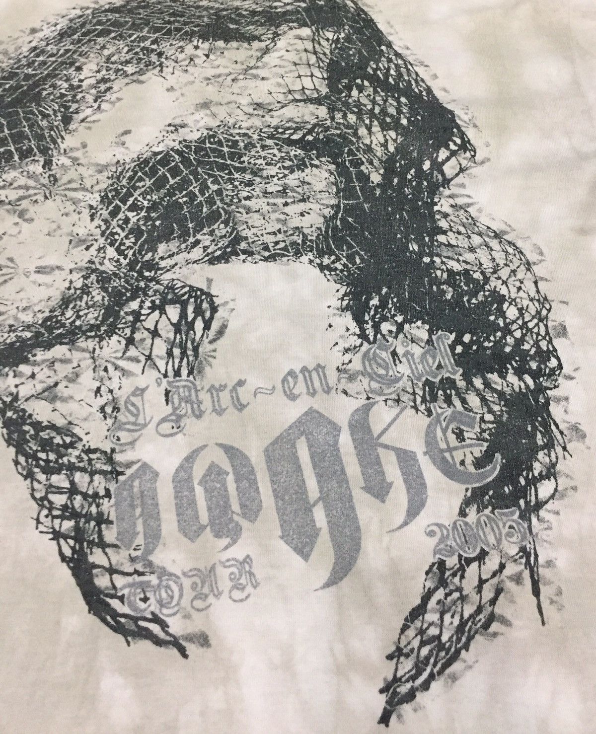 Band Tees × Japanese Brand × Vintage L’arc en ciel japanese idol awake tie dye tour tee Size US L / EU 52-54 / 3 - 3 Thumbnail