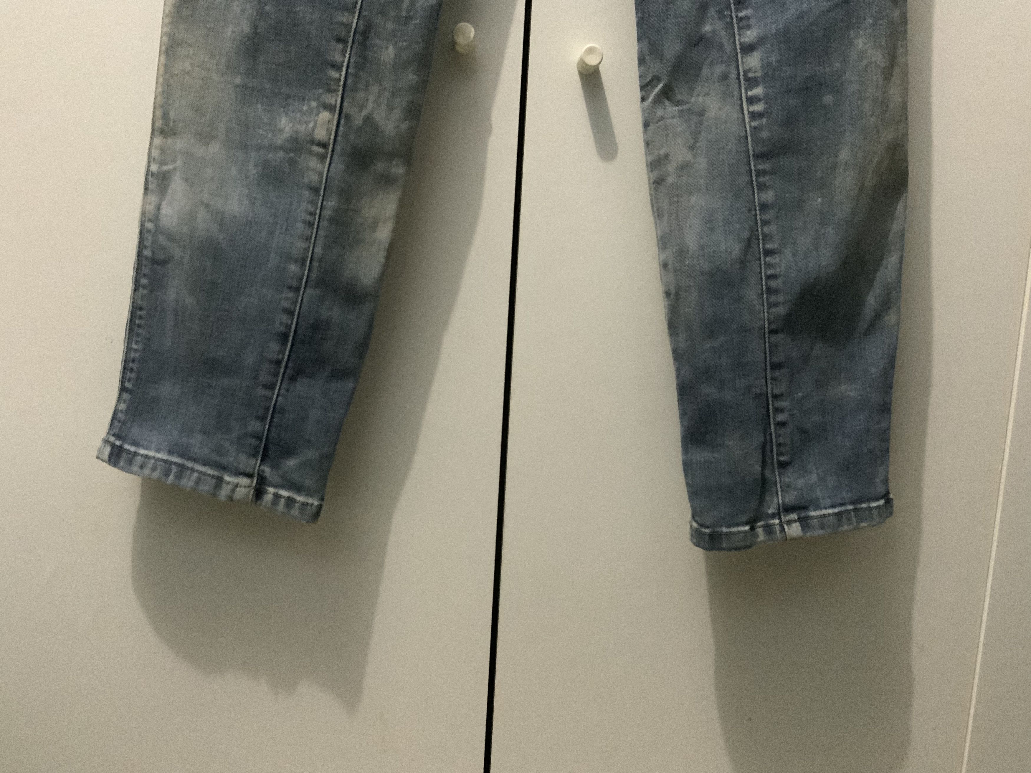 Japanese Brand × Seditionaries Burtle Multipocket Bondage Thrased Fade Cargo Jeans Size US 32 / EU 48 - 13 Thumbnail