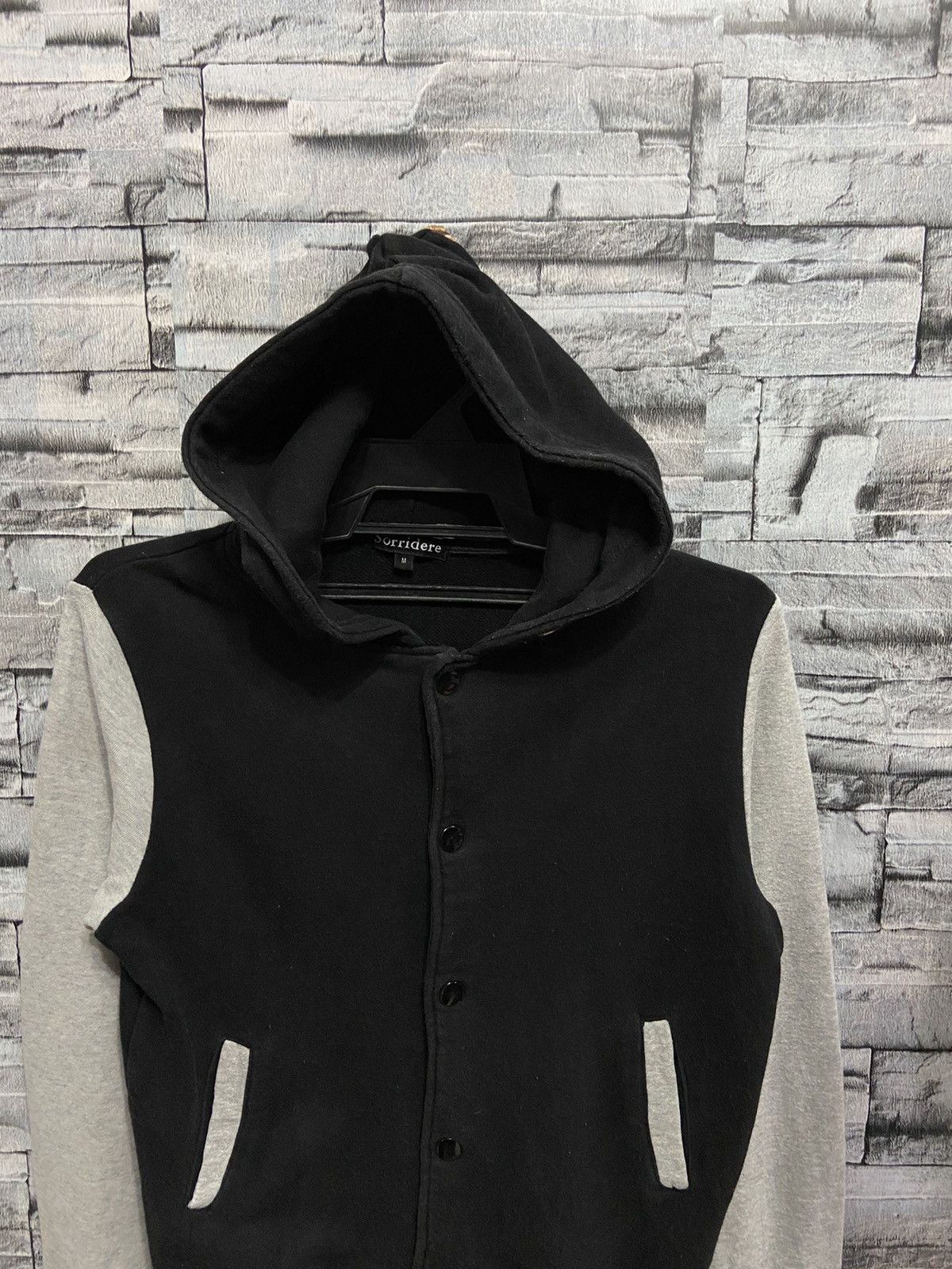 Japanese Brand Sorridered Varsity Jacket button hoodie size M fit S Size US S / EU 44-46 / 1 - 3 Thumbnail