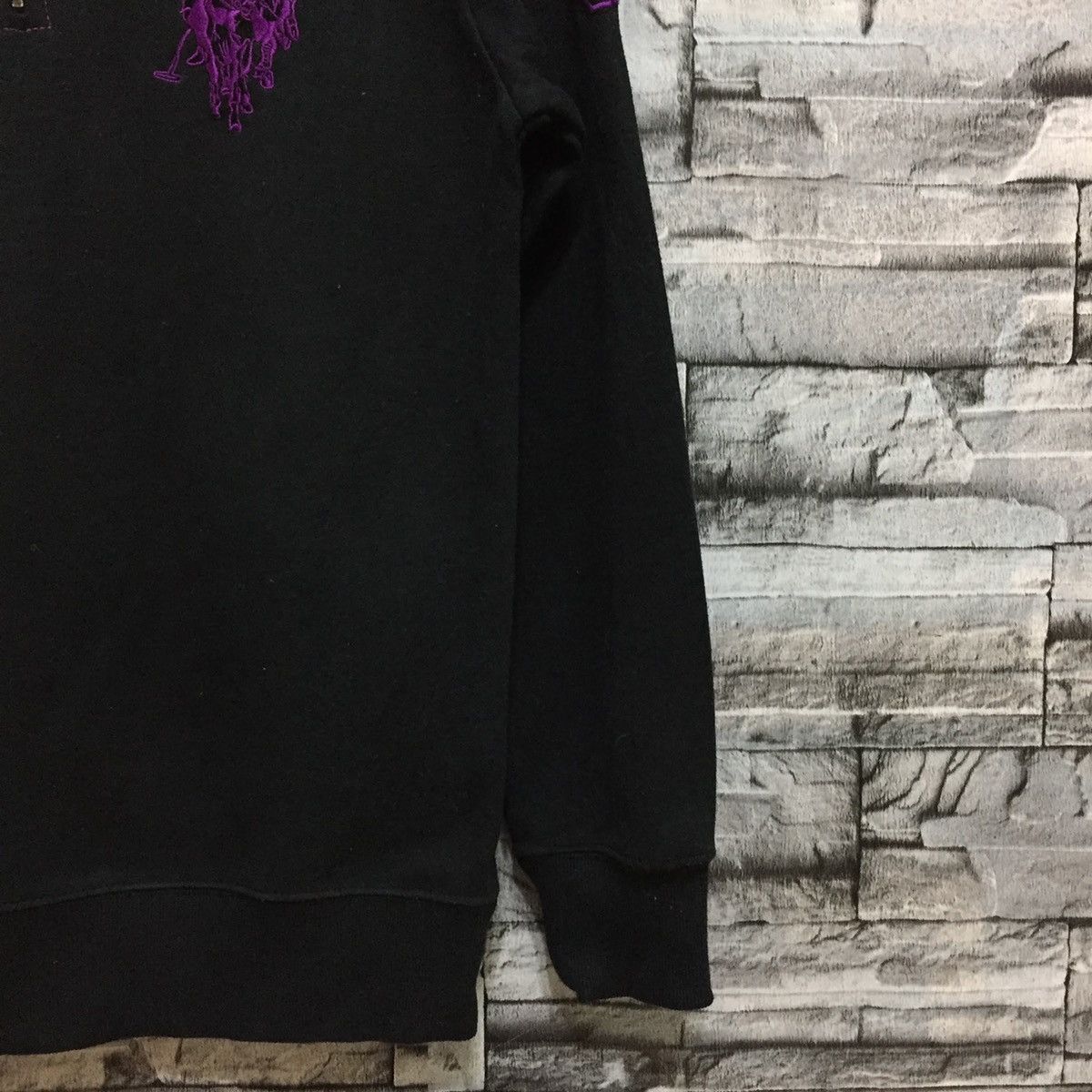 Japanese Brand Vintage U.S Polo Assn sweatshirt big logo embroidered fit M Size US M / EU 48-50 / 2 - 5 Thumbnail