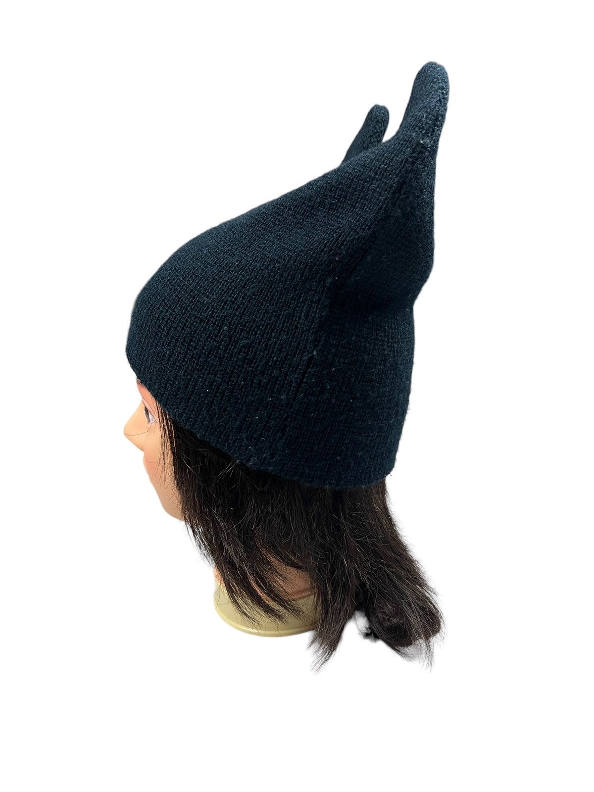 Japanese Brand Vintage Wool Devils Horn Beanie Size ONE SIZE - 2 Thumbnail