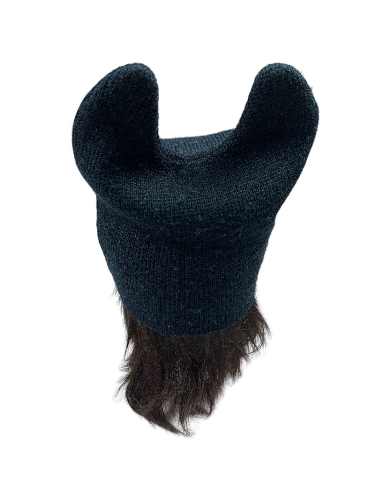 Japanese Brand Vintage Wool Devils Horn Beanie Size ONE SIZE - 3 Thumbnail