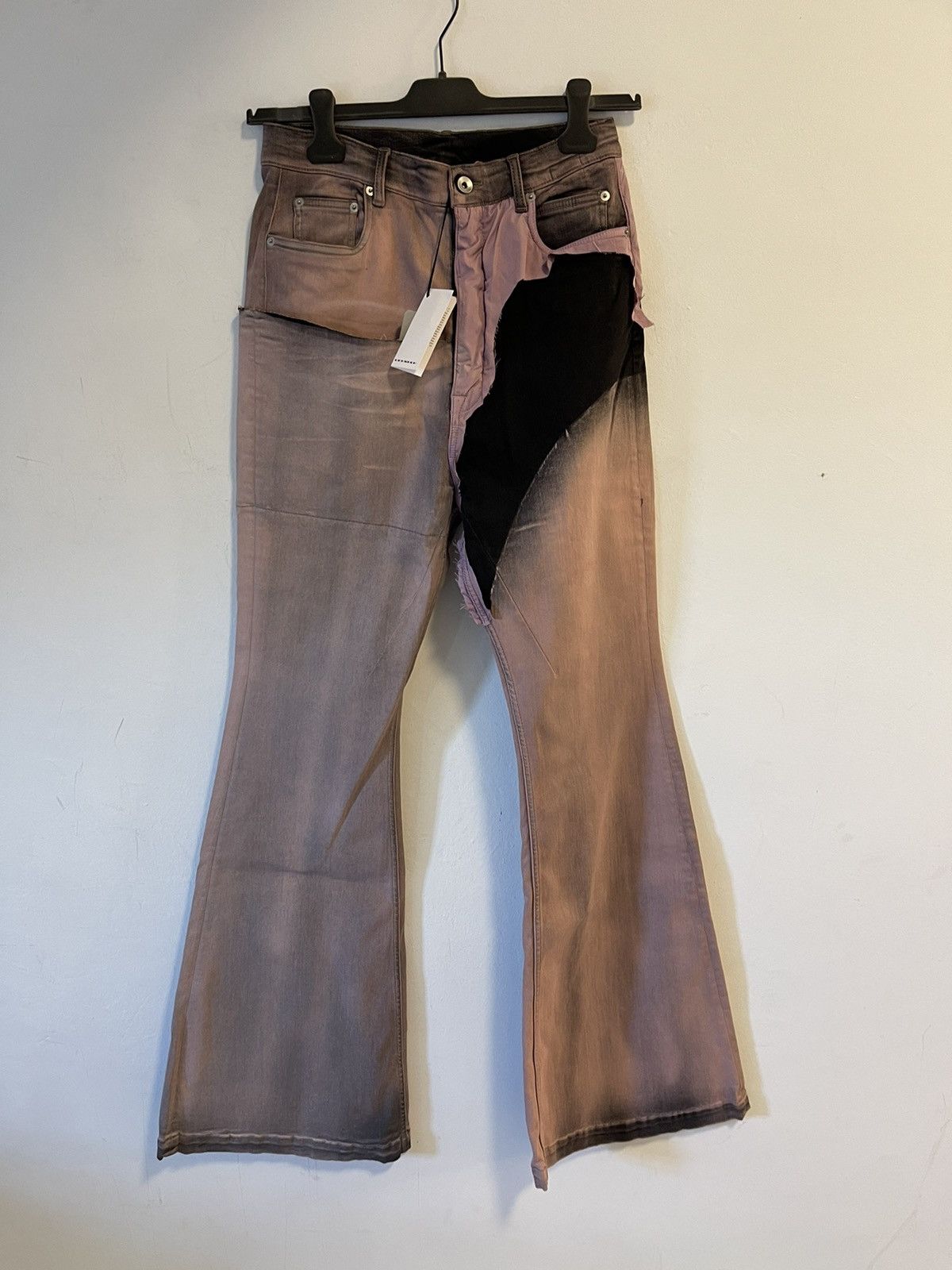 Rick Owens Drkshdw bolan cut jeans