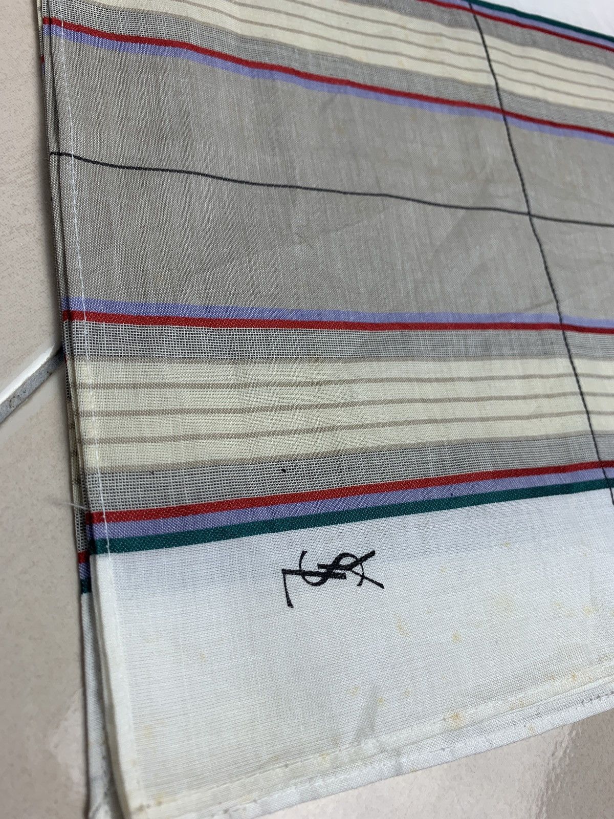 Yves Saint Laurent YSL Handkerchief Pocketsquares Size ONE SIZE - 8 Thumbnail