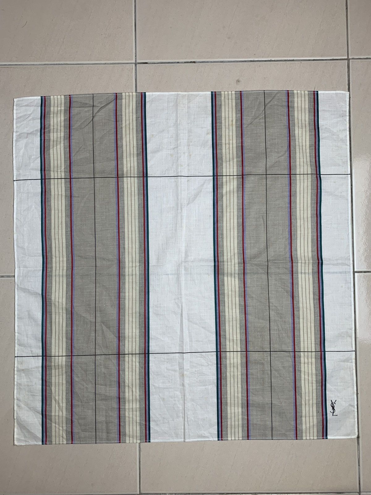 Yves Saint Laurent YSL Handkerchief Pocketsquares Size ONE SIZE - 3 Thumbnail
