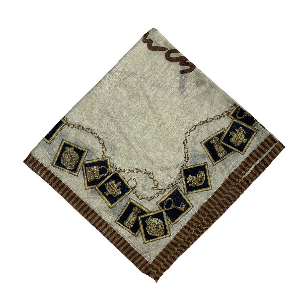 Designer Fendi Handkerchief Pocketsquares Size ONE SIZE - 1 Thumbnail