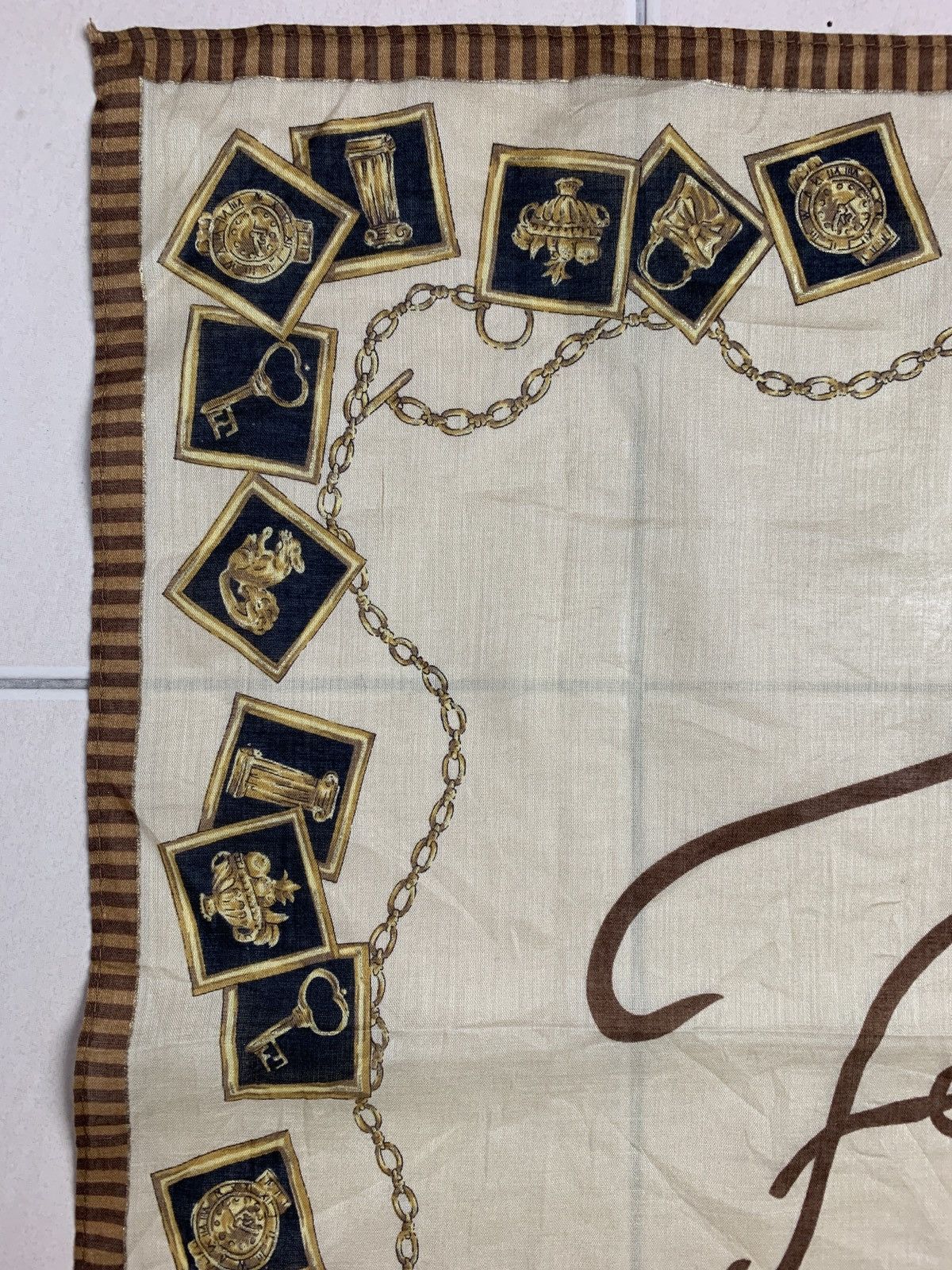 Designer Fendi Handkerchief Pocketsquares Size ONE SIZE - 6 Thumbnail
