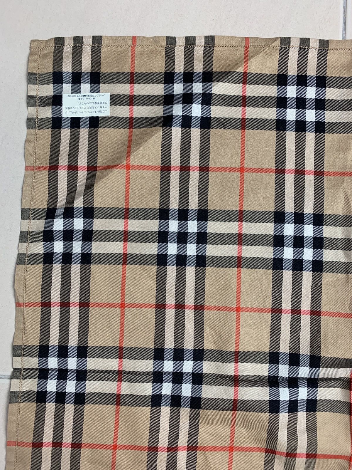 Burberry Burberry Nova Check Pocketsquares Handkerchief Size ONE SIZE - 6 Thumbnail