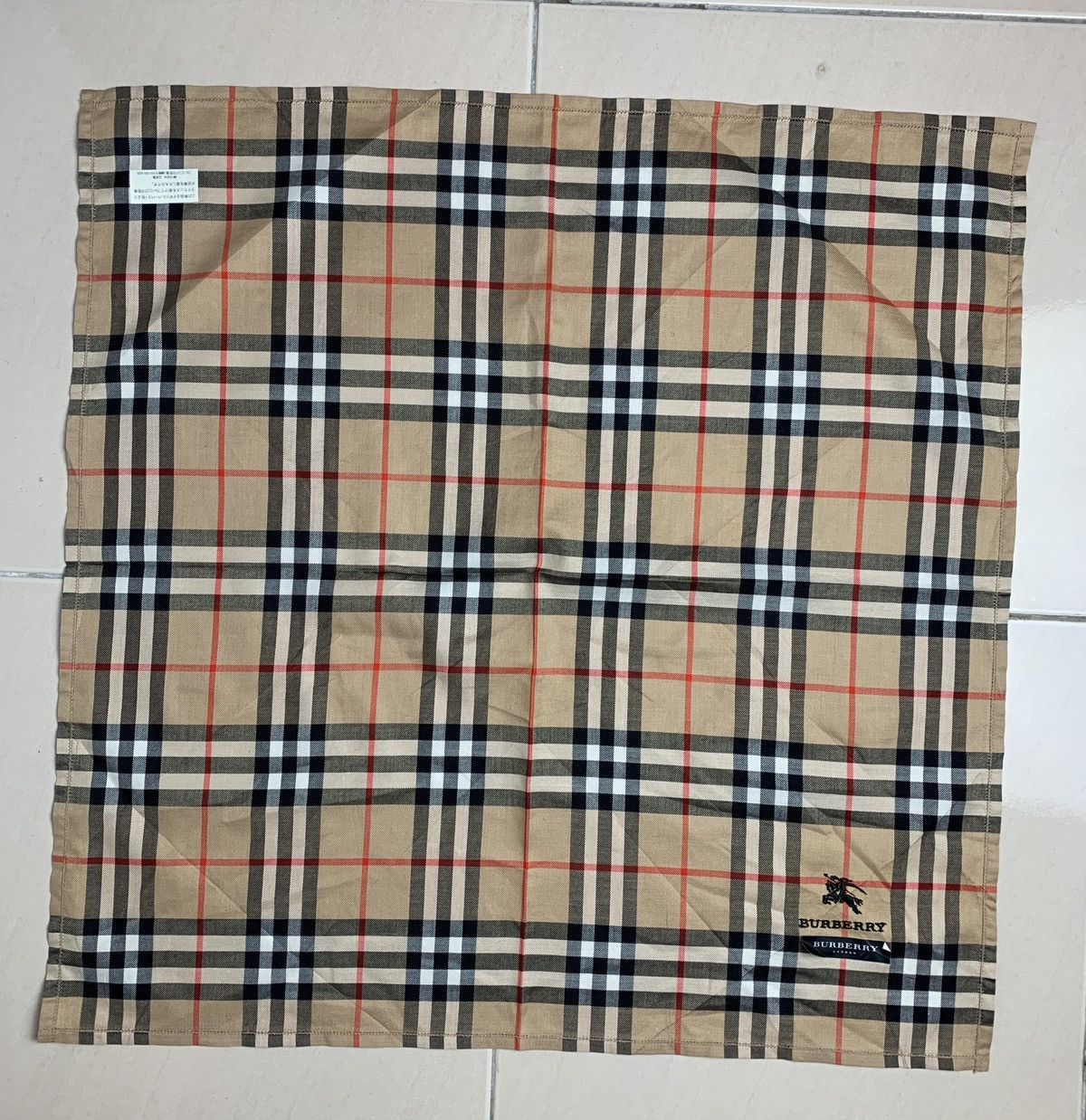 Burberry Burberry Nova Check Pocketsquares Handkerchief Size ONE SIZE - 3 Thumbnail