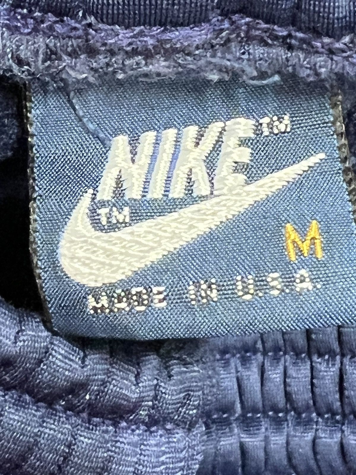 Nike Vintage 80s Nike Blue Tag Track Pants Size US 34 / EU 50 - 5 Thumbnail
