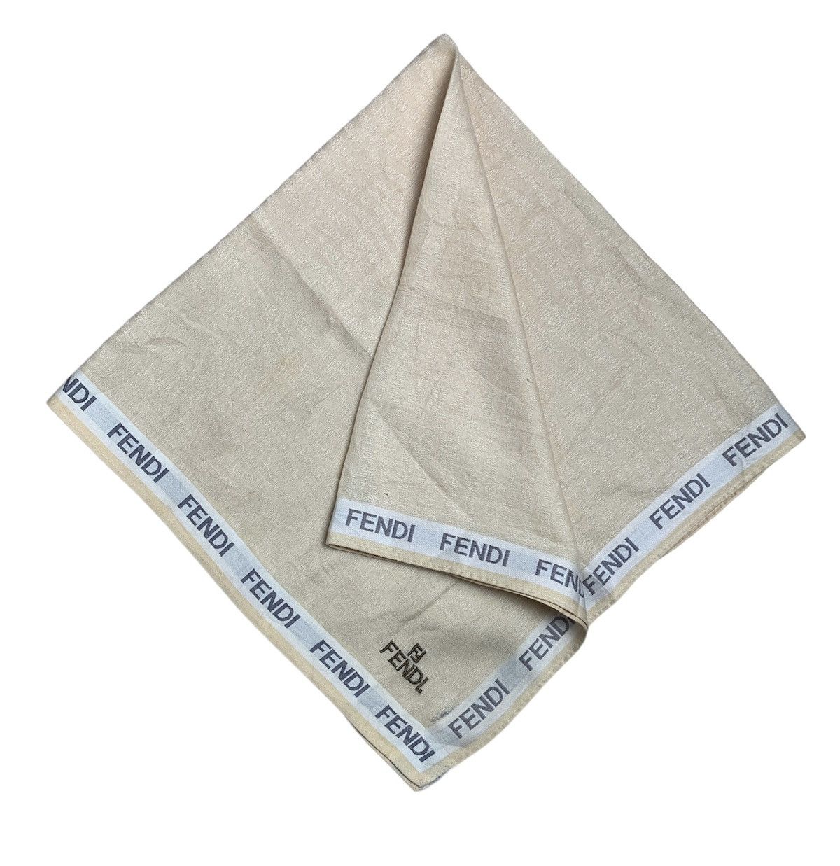 Designer Fendi Handkerchief Pocketsquares Size ONE SIZE - 2 Thumbnail
