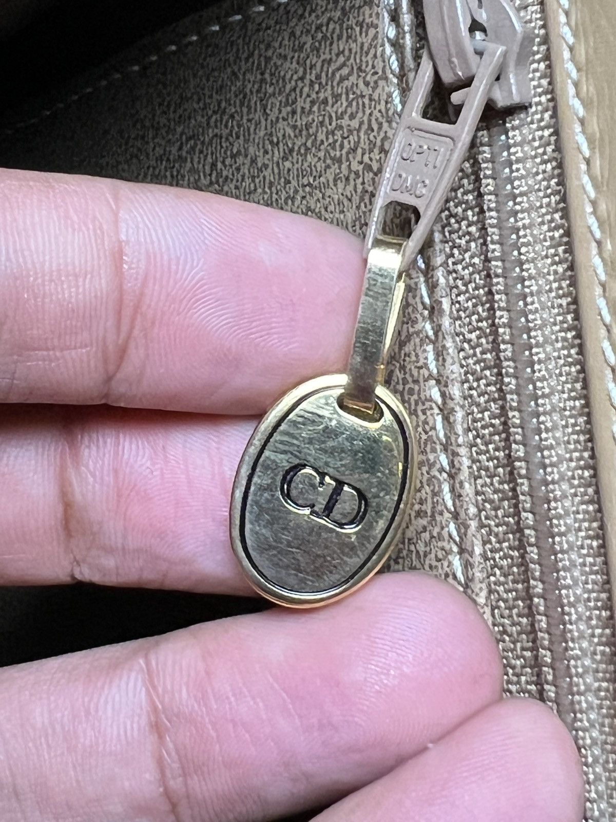 Vintage Christian Dior Leather Handbag